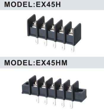 EX45H/EX45HM 9.50mm barrier terminal block connector