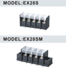 EX28S/EX28SM 7.62mm barrier terminal blocks